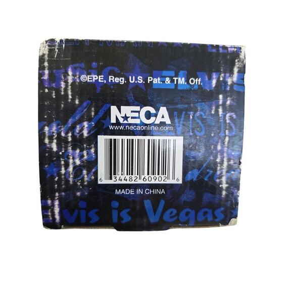 NWT Elvis Head Knockers 1957 Year In Gold BobbleHead NECA - Picture 4 of 8